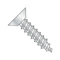 Newport Fasteners Sheet Metal Screw, #12 x 3/4 in, 18-8 Stainless Steel Flat Head Phillips Drive, 500 PK 669880-500